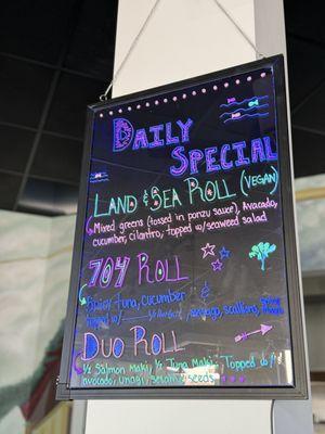 Daily Specials