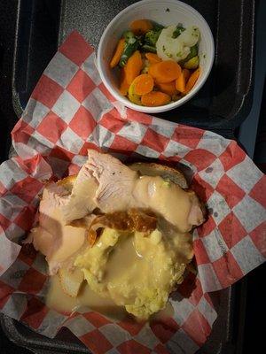 Takeout: Hot Turkey Sandwich