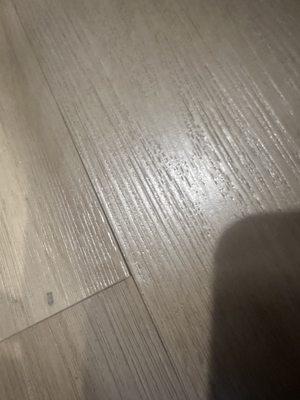 uneven flooring