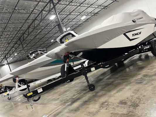 Indoor boat storage