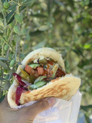 Falafel pita