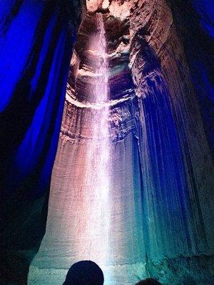 A visit to Ruby Falls