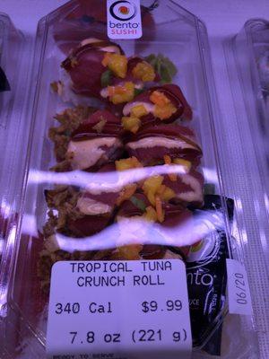 Tropical Tuna Crunch Roll