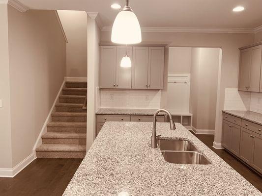 Kitchen at DR Horton Townhome