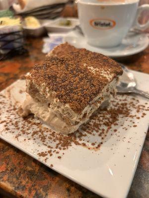 Tiramisu made by the man himself, Stefano