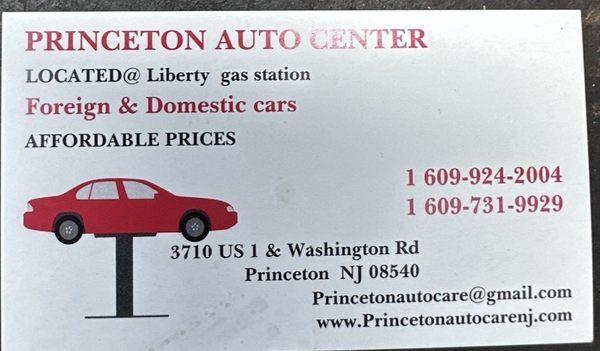 Princeton auto Center 6099242004