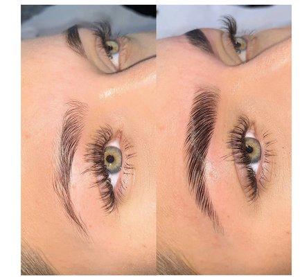 Brow Lamination! Brow lift! New service - amazing alternative to microblading! Affordable and painless!