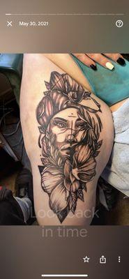 X-Large thigh piece by request