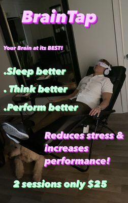 Stress Reduction only 20 min. Session helps you have a better day!