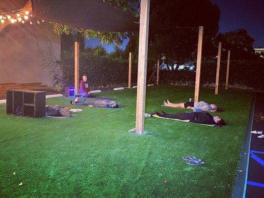 Outdoor Yoga