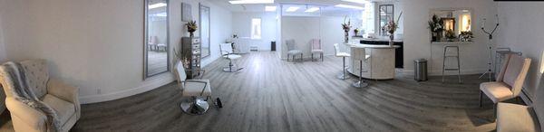 The inside of our full-service Bridal Salon.