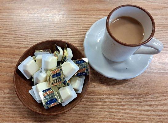 Coffee and butter - what else do you need?