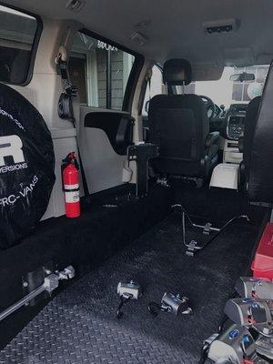 Our vans are equipped to handle ambulatory, wheelchair, stretcher, and bariatric transport.