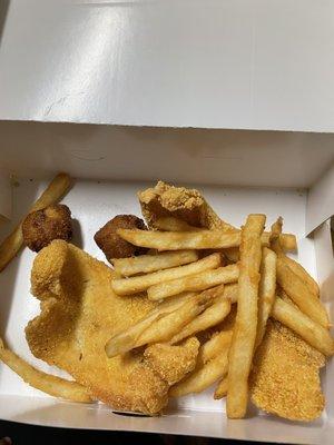 This what I received from Chicken Express.