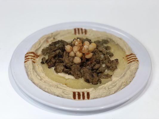 Hummus with Shawarma