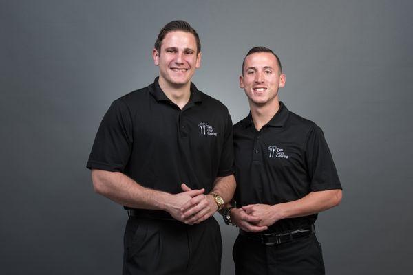 Owners of Two Guys Kitchen & Catering, Peter and Larry Falisi