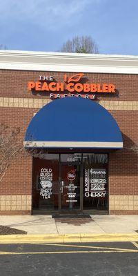 The Peach Cobbler Factory, where you'll find the best Peach Cobbler in Winston-Salem.