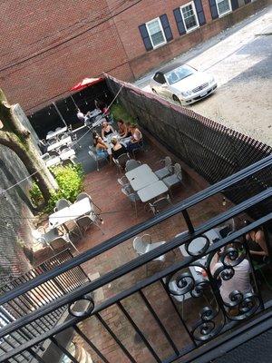 Enjoy the cosiest patio in town at Georgetown Social