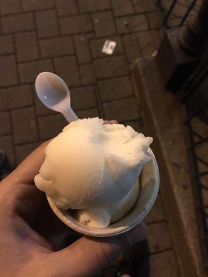 Lemon sorbet