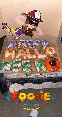 Halloween Custom Donuts