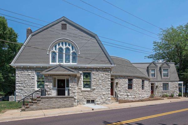 Restored exterior of B&B - you'll be amazed at the interior!