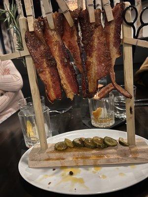 Bacon clothesline