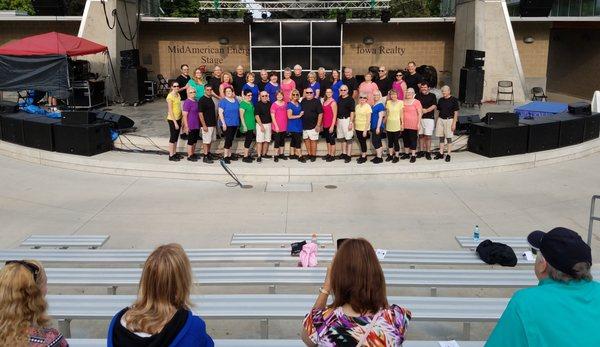 Iowa State Fair Dance Group Aug 2018