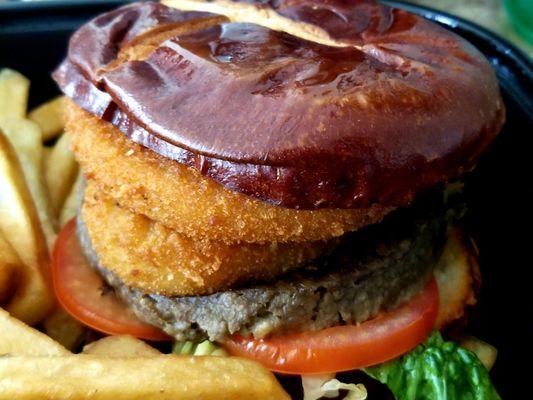 The Impossible Burger w/ French Fries