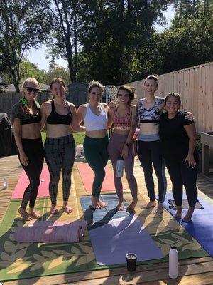 Small Group Yoga Class