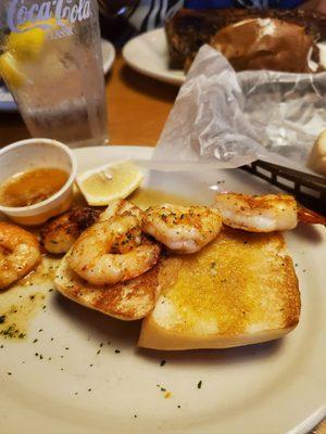 Grilled shrimp