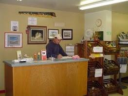 Dave at the front Desk!