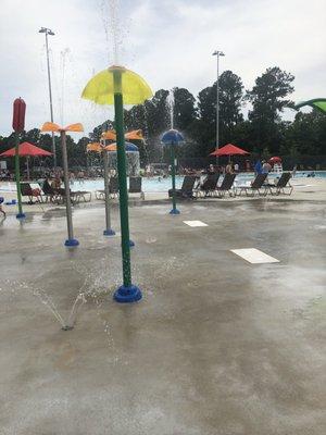 Splash pad at West Homewood