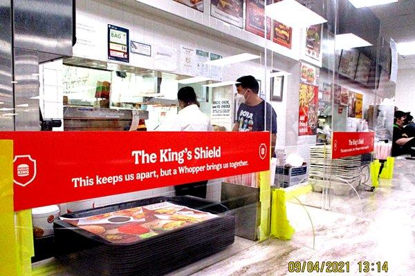 Workers Behind Counter