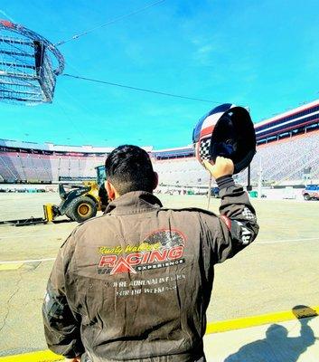 Thnx to Kyle Barnes and the Rusty Wallace ride along experience at Bristol Motor Speedway in Tennessee