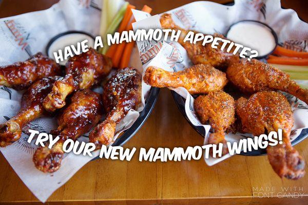 Try our new Mammoth Wings