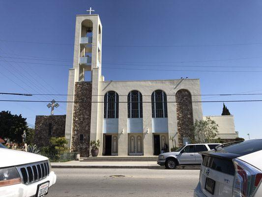 Our Lady of Guadalupe Church still stands up after all these years.