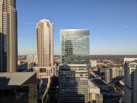 Charlotte Plaza, view from the 22nd Floor