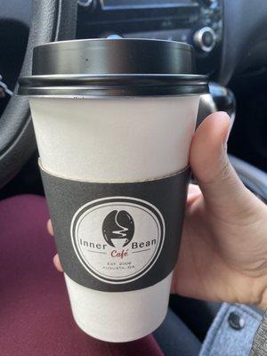 Best Mocha with almond milk in Augusta so far!