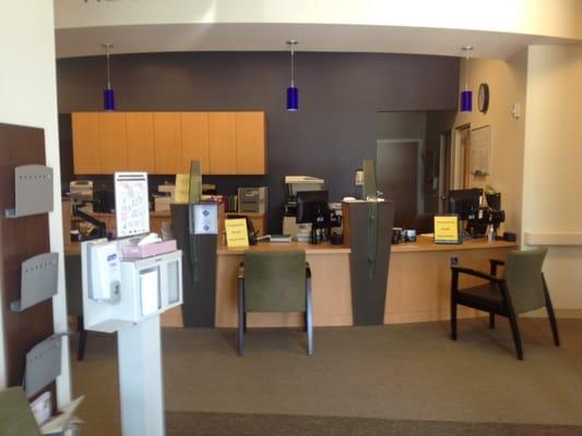 Valley Care Urgent Care intake area where they stated our co-pay was only $30.00 until we got ER charges 3 Weeks later