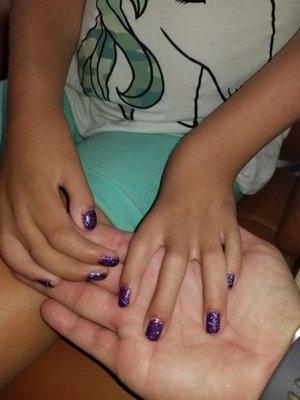 Charged us $30 for my daughters gel polish. Really? Thats full price for womans hands. My daughter has very tiny hands.