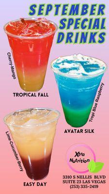 September's Special  Drinks