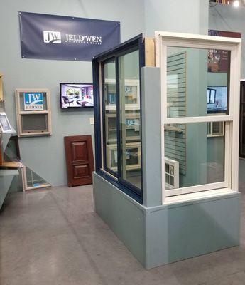 Our showroom showcases each window manufacturer with individual videos!