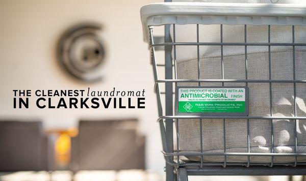 Antimicrobial laundry carts? We have them