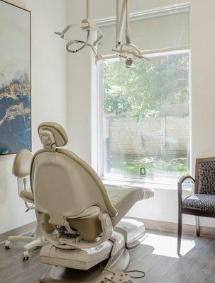 Enjoy the relax atmosphere during your dental appointments.