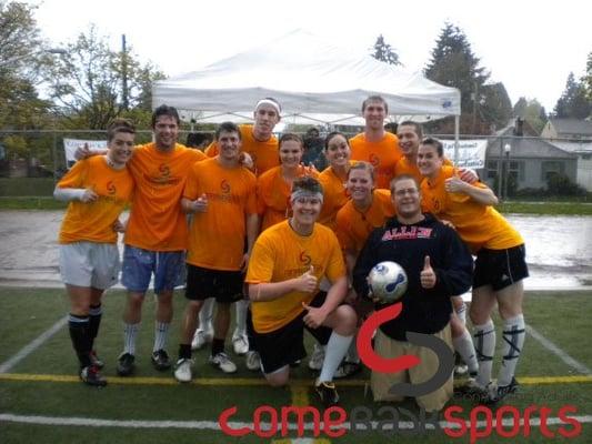 The Largest Outdoor Adult Soccer League in The South Sound!