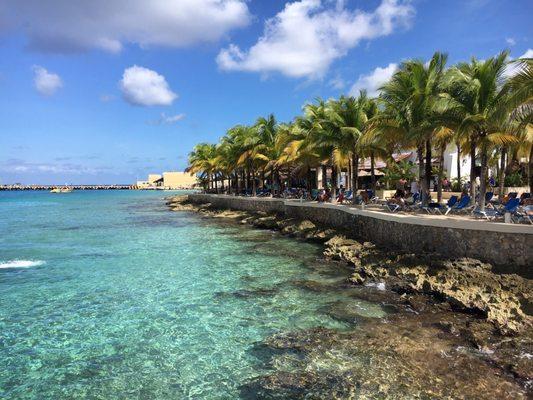 Cozumel Mexico right off the cruise ship