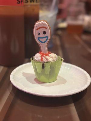 Cupcake a la Forky