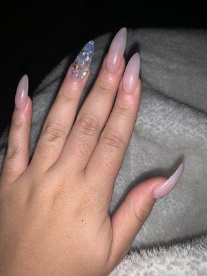 My finished nails