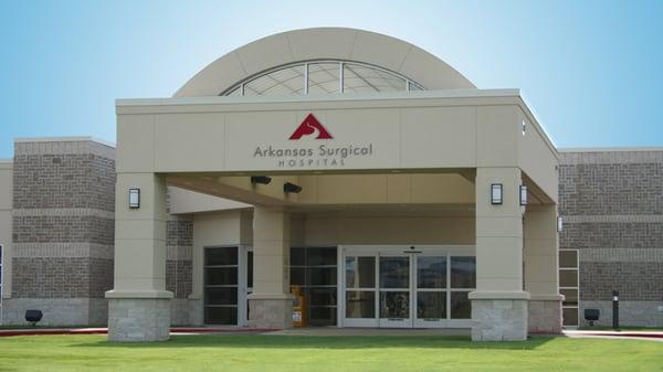 Arkansas Surgical Hospital a physician-owned facility specializing in joint replacement and spine surgery.