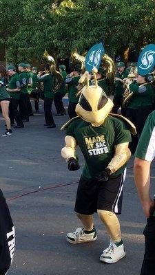 Herky dancing